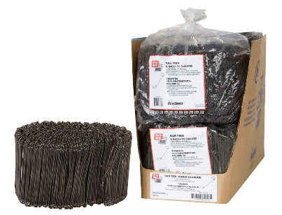 6" Double Loop 16ga Bar Ties